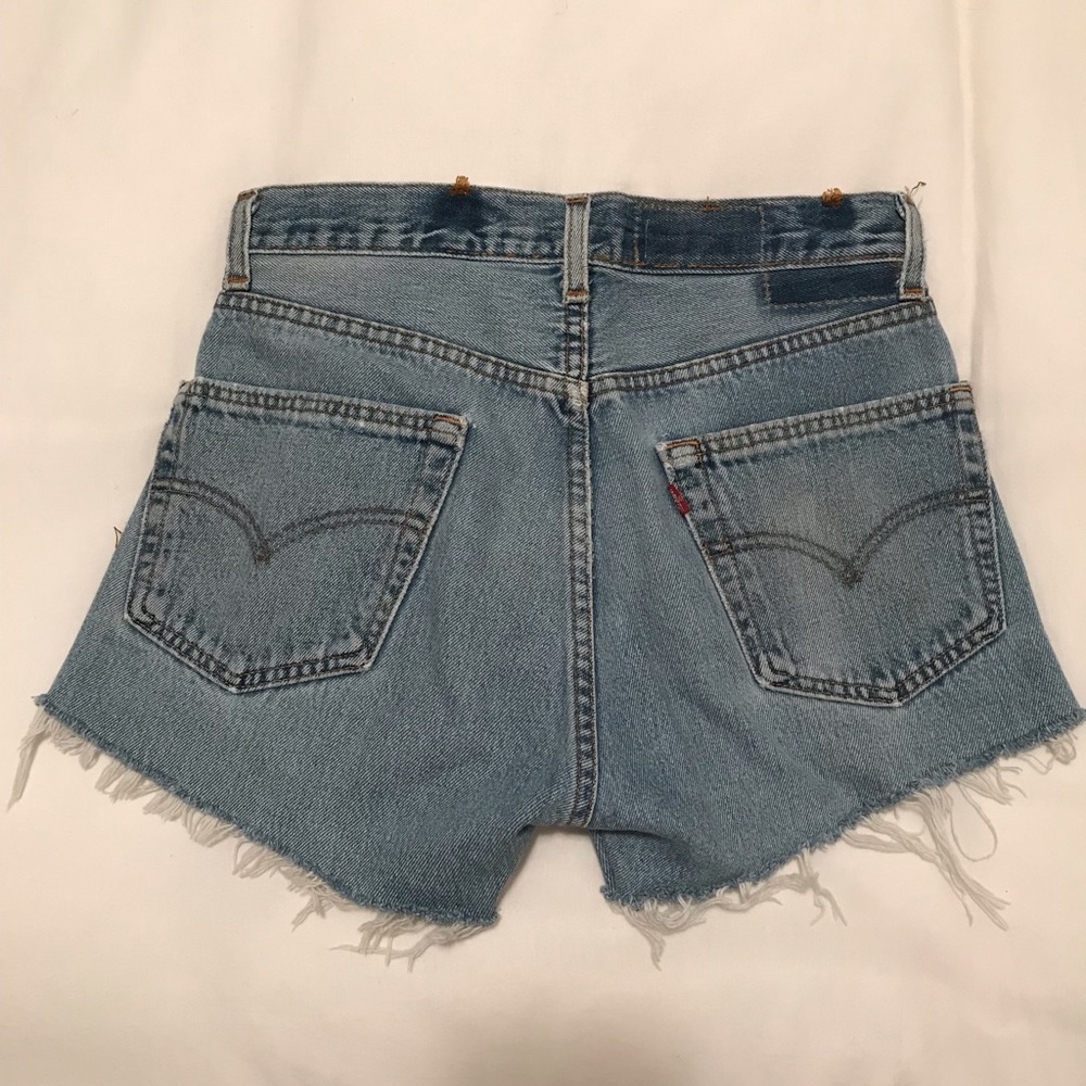 Vintage 501 Levi cut offs
